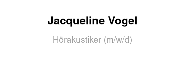 Jacqueline Vogel /